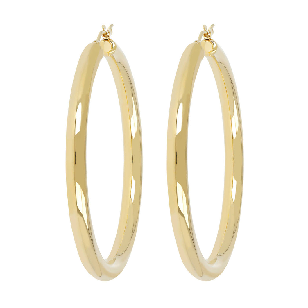 BIG HOOP EARRINGS - WSRE00094 front and side