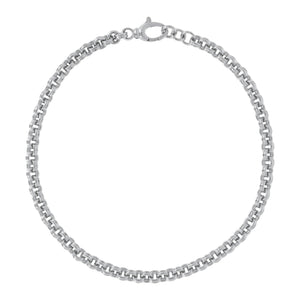 DOUBLE ROLO LINK NECKLACE - WSRE00106