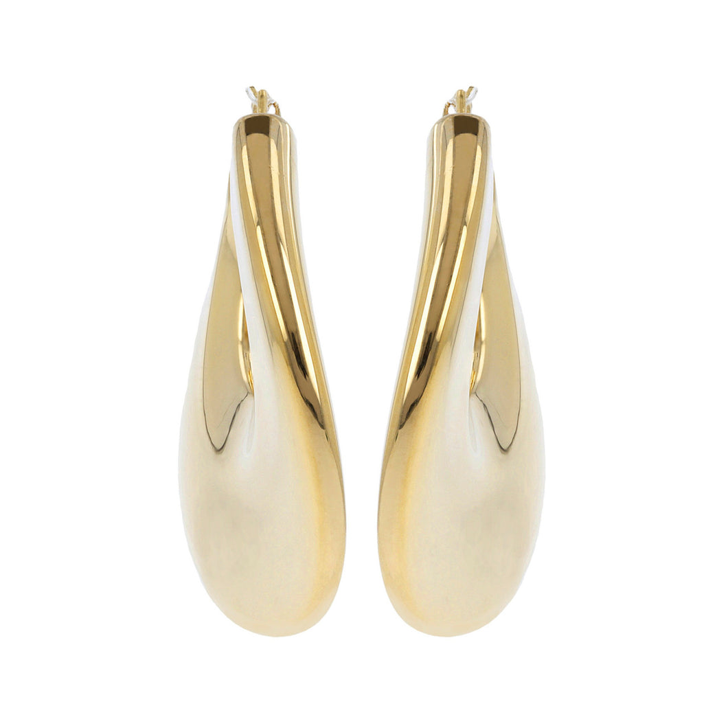 FLAT HOOP EARRINGS - WSRE00005