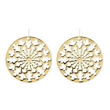 OPENWORK CIRCLE DANGLE EARRING - WSRE00008