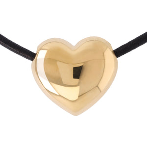 SHINY HEART NECKLACE  - WSRE00036 from above