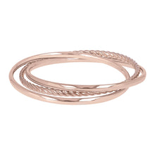 SHINY INTERLOCKED SLIP ON BANGLES - WSRE00048