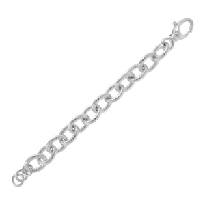chain OVAL STRIPED ROLO' BRACELET WITH LOBSTER CLASP - WSRE00104